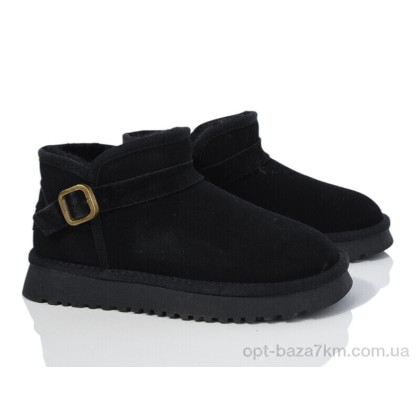 Угги женские "Violeta" PN2581 black, (р.р. 36-40), Китай, от 8 шт.