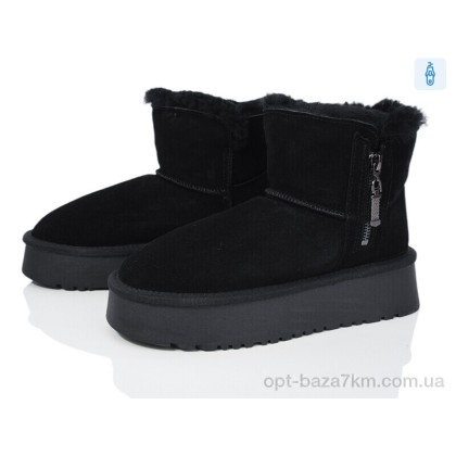 Угги женские "Violeta" P1273-1 black, (р.р. 36-41), Китай, от 8 шт.