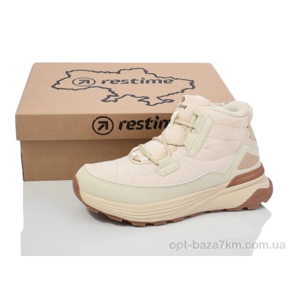 Ботинки женские "Restime" HWZ24393 beige, (р.р. 36-41), Китай, от 8 шт. Ботинки женские "Restime" HWZ24393 beige, (р.р. 36-41), Китай, от 8 шт.