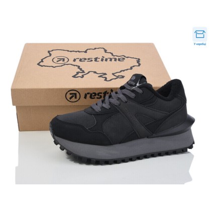 Кроссовки женские "Restime" RWZ24233 black, (р.р. 36-41), Китай, от 8 шт. Кроссовки женские "Restime" RWZ24233 black, (р.р. 36-41), Китай, от 8 шт.
