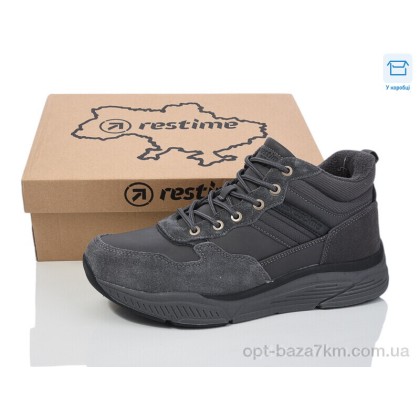 Кроссовки мужские "Restime" RMZ24237 grey, (р.р. 40-45), Китай, от 8 шт. Кроссовки мужские "Restime" RMZ24237 grey, (р.р. 40-45), Китай, от 8 шт.