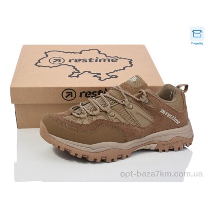 Кроссовки мужские "Restime" OMO24506 wolf brown, (р.р. 41-46), Китай, от 8 шт. Кроссовки мужские "Restime" OMO24506 wolf brown, (р.р. 41-46), Китай, от 8 шт.