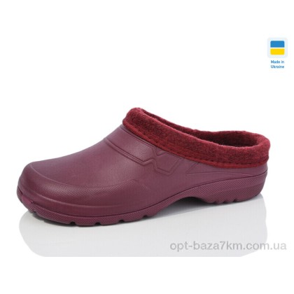 Калоші жіночі "Lot Shoes" Сабо паяс бордо, (р.р. 37-41), Україна, від 8 шт.