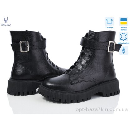 Ботинки женские "Viscala" 27101 ч.ш. A4ч. зима, (р.р. 36-40), Украина, от 6 шт. Ботинки женские "Viscala" 27101 ч.ш. A4ч. зима, (р.р. 36-40), Украина, от 6 шт.