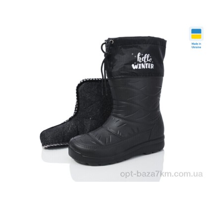 Сапоги из пены женские "Lot Shoes" Б24 чорний, (р.р. 38-42), Украина, от 6 шт.