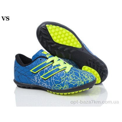 Футбольная обувь детская "VS" Walked 0027 синій, (р.р. 31-35), Турция, от 8 шт. Футбольная обувь детская "VS" Walked 0027 синій, (р.р. 31-35), Турция, от 8 шт.