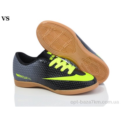 Футбольная обувь детская "VS" Mercurial FutSal 28 чорний, (р.р. 36-39), Турция, от 8 шт. Футбольная обувь детская "VS" Mercurial FutSal 28 чорний, (р.р. 36-39), Турция, от 8 шт.