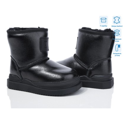Угги детские "КалориЯ" L2323B black, (р.р. 26-30), Китай, от 6 шт. Угги детские "КалориЯ" L2323B black, (р.р. 26-30), Китай, от 6 шт.