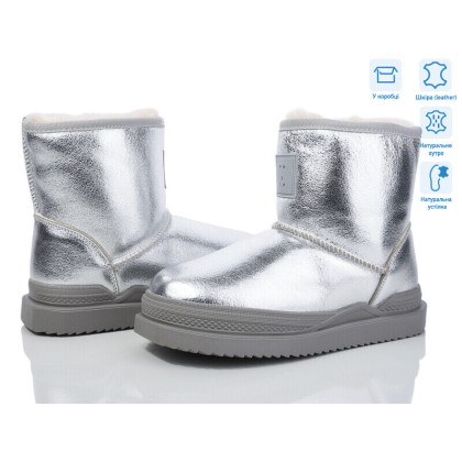Угги детские "КалориЯ" L2323-2 silver, (р.р. 31-37), Китай, от 8 шт. Угги детские "КалориЯ" L2323-2 silver, (р.р. 31-37), Китай, от 8 шт.