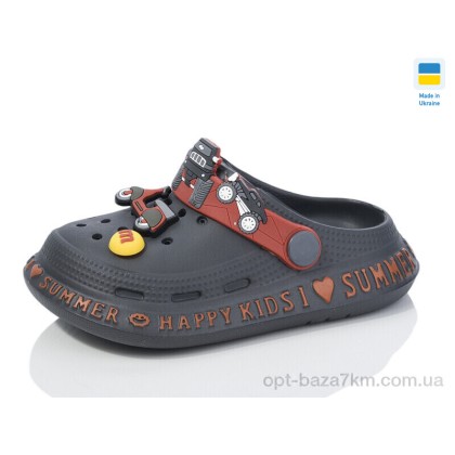 Крокси дитячі "Lot Shoes" N005 графіт, (р.р. 25-30), Україна, від 6 шт.