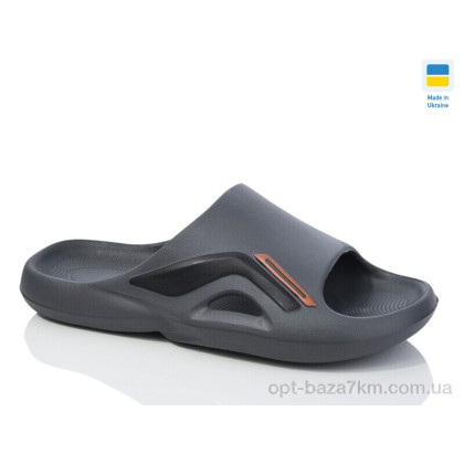 Шльопанці чоловічі "Lot Shoes" N131 графіт, (р.р. 41-45), Україна, від 8 шт.