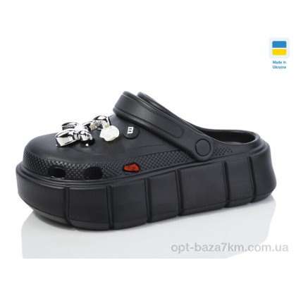 Крокси жіночі "Lot Shoes" 152-2-6 чорний, (р.р. 36-40), Україна, від 6 шт. Крокси жіночі "Lot Shoes" 152-2-6 чорний, (р.р. 36-40), Україна, від 6 шт.