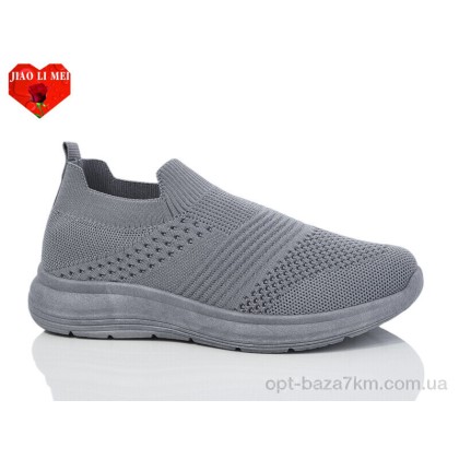Кроссовки женские "Jiao Li Mei" 569 grey, (р.р. 37-41), Китай, от 8 шт. Кроссовки женские "Jiao Li Mei" 569 grey, (р.р. 37-41), Китай, от 8 шт.