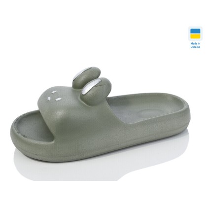 Шлепки женские "Крок" 110 хакі, (р.р. 36-41), Украина, от 6 шт.