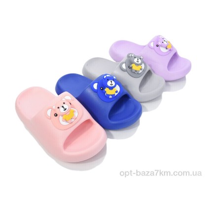 Шльопанці дитячі "BABYSHOP" W204 mix, (р.р. 29-34), Китай, від 12 шт. Шльопанці дитячі "BABYSHOP" W204 mix, (р.р. 29-34), Китай, від 12 шт.