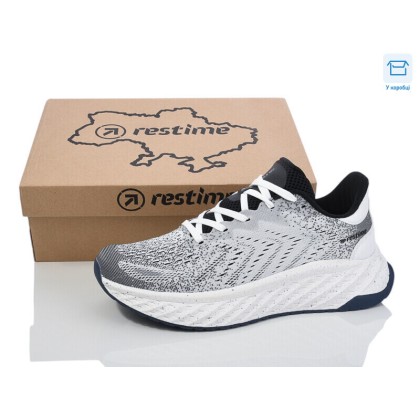Кроссовки мужские "Restime" CML25516 white-grey, (р.р. 41-46), Китай, от 8 шт. Кроссовки мужские "Restime" CML25516 white-grey, (р.р. 41-46), Китай, от 8 шт.