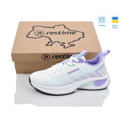 Кроссовки женские "Restime" RWL25538 white-purple, (р.р. 36-41), Украина, от 8 шт. Кроссовки женские "Restime" RWL25538 white-purple, (р.р. 36-41), Украина, от 8 шт.