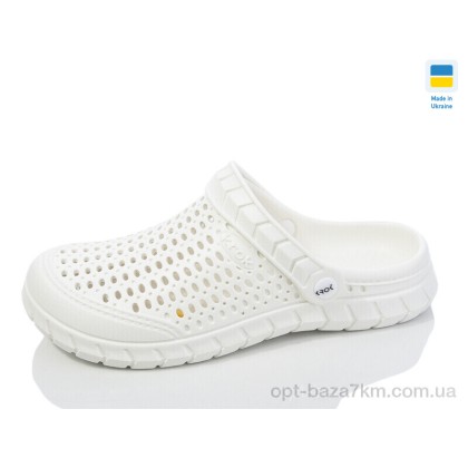 Крокси жіночі "Lot Shoes" N62 білий, (р.р. 36-41), Україна, від 6 шт.