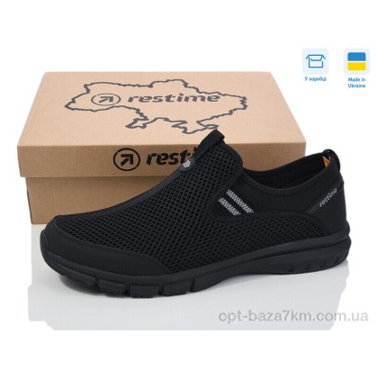 Кроссовки мужские "Restime" PGL26820 black, (р.р. 46-49), Украина, от 6 шт. Кроссовки мужские "Restime" PGL26820 black, (р.р. 46-49), Украина, от 6 шт.