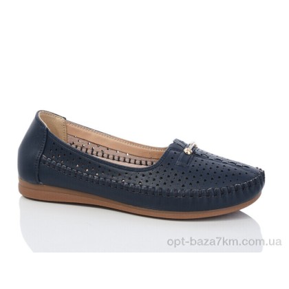 Туфли женские "Leguzaza" 910 blue, (р.р. 37-42), Китай, от 8 шт.