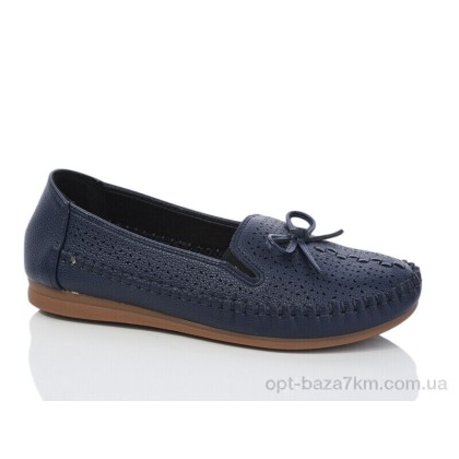 Туфли женские "Leguzaza" 919 blue, (р.р. 37-42), Китай, от 8 шт.
