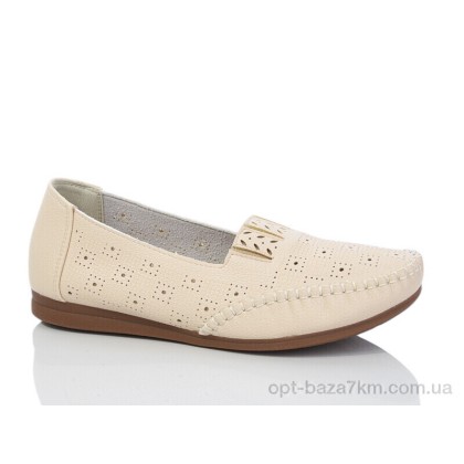 Туфли женские "Leguzaza" 920 beige, (р.р. 37-42), Китай, от 8 шт.