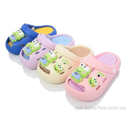 Кроксы детские "BABYSHOP" XF38 mix, (р.р. 30-35), Китай, от 10 шт.