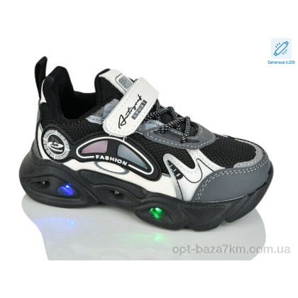 Кроссовки детские "Xifa kids" XF01-6073-1 LED, (р.р. 27-32), Китай, от 8 шт.
