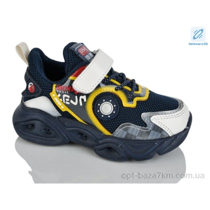 Кроссовки детские "Xifa kids" XF01-6068-1 LED, (р.р. 27-32), Китай, от 8 шт.
