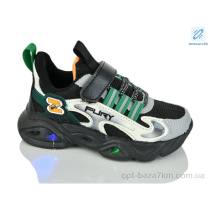 Кроссовки детские "Xifa kids" XF01-6075-2 LED, (р.р. 27-32), Китай, от 8 шт.