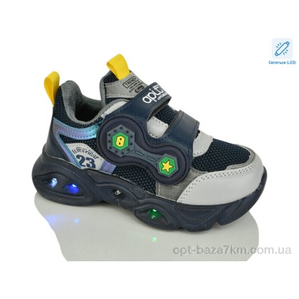 Кроссовки детские "Xifa kids" XF01-6079-1 LED, (р.р. 27-32), Китай, от 8 шт.