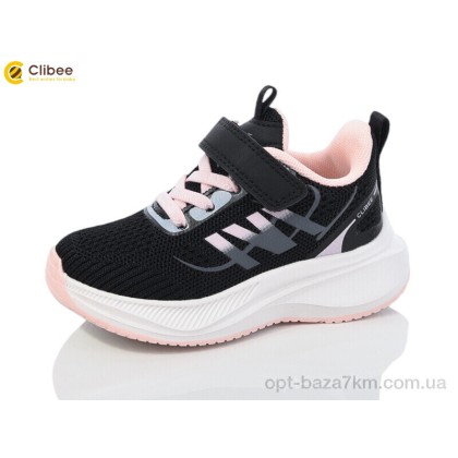 Кроссовки детские "Clibee-Apawwa" EC353-3 black-pink, (р.р. 26-29), Китай, от 4 шт. Кроссовки детские "Clibee-Apawwa" EC353-3 black-pink, (р.р. 26-29), Китай, от 4 шт.