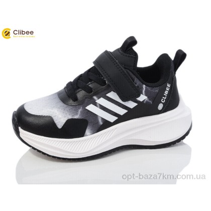 Кроссовки детские "Clibee-Apawwa" EB332 black-white, (р.р. 28-32), Китай, от 5 шт. Кроссовки детские "Clibee-Apawwa" EB332 black-white, (р.р. 28-32), Китай, от 5 шт.