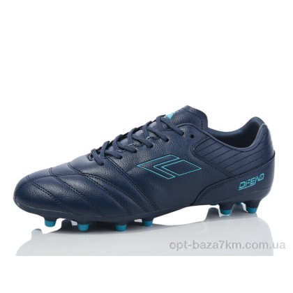 Футбольне взуття чоловіче "Restime" DIMB25626-2 navy-cyan, (р.р. 41-45), Китай, від 8 шт.