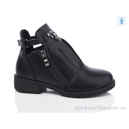 Ботинки детские "Xifa kids" Z022 black, (р.р. 31-37), Китай, от 8 шт. Ботинки детские "Xifa kids" Z022 black, (р.р. 31-37), Китай, от 8 шт.