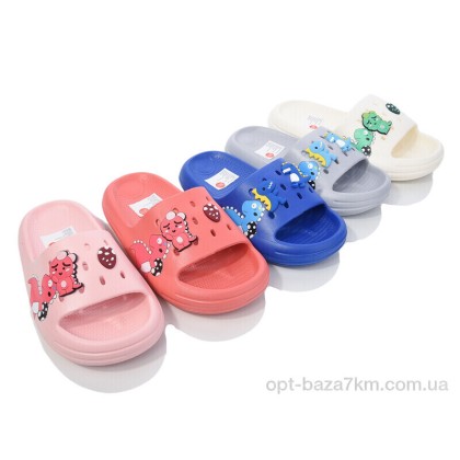Шлепки детские "BABYSHOP" SB10901 mix, (р.р. 30-35), Китай, от 12 шт.