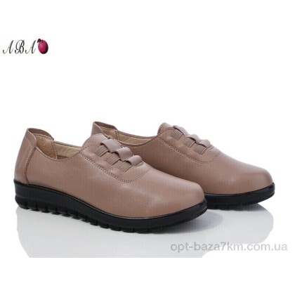 Туфли женские "Aba" 5ABA088 brown, (р.р. 38-43), Китай, от 8 шт. Туфли женские "Aba" 5ABA088 brown, (р.р. 38-43), Китай, от 8 шт.