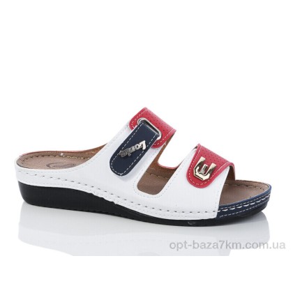 Шлепки женские "Sali-2" 502 white-red, (р.р. 37-41), Турция, от 6 шт. Шлепки женские "Sali-2" 502 white-red, (р.р. 37-41), Турция, от 6 шт.