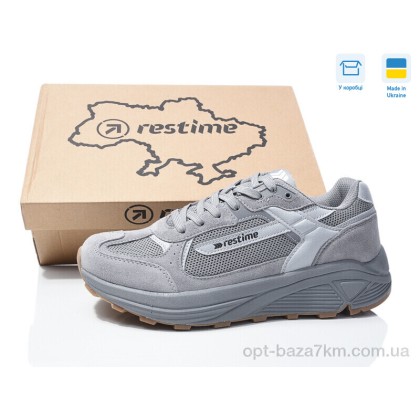 Кроссовки женские "Restime" ZMB25104 grey, (р.р. 41-46), Украина, от 8 шт. Кроссовки женские "Restime" ZMB25104 grey, (р.р. 41-46), Украина, от 8 шт.