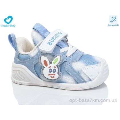 Кроссовки детские "Comfort-baby" 802-1 блакитний (12-14 см), (р.р. 16-20), Китай, от 6 шт. Кроссовки детские "Comfort-baby" 802-1 блакитний (12-14 см), (р.р. 16-20), Китай, от 6 шт.