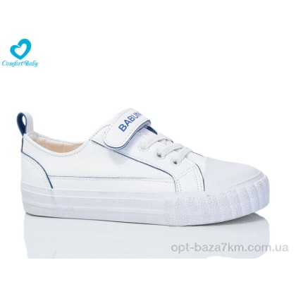 Кеды детские "Comfort-baby" 350А (31-37) білий-синій, (р.р. 31-37), Китай, от 8 шт. Кеды детские "Comfort-baby" 350А (31-37) білий-синій, (р.р. 31-37), Китай, от 8 шт.