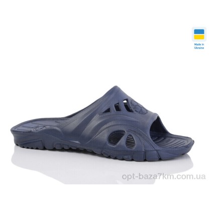 Шльопанці чоловічі "Lot Shoes" Футбол синій, (р.р. 40-45), Україна, від 8 шт.