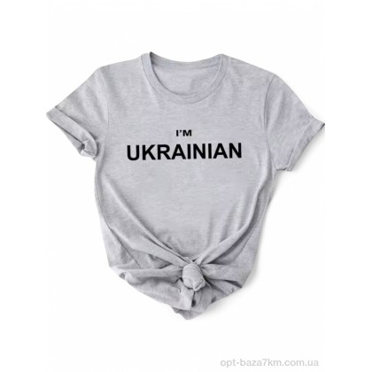 Футболка жіноча "Riza" 49 grey, (р.р. 50-58), Туреччина, від 5 шт.