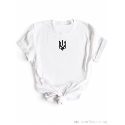 Футболка жіноча "Riza" 52 white, (р.р. 50-58), Туреччина, від 5 шт.