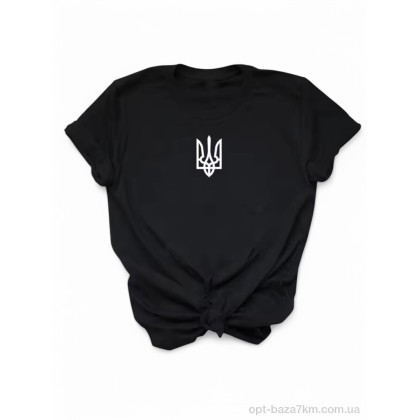Футболка жіноча "Riza" 53 black, (р.р. 50-58), Туреччина, від 5 шт.
