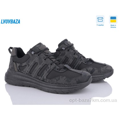 Кроссовки мужские "Lvovbaza" Dago 23-03 чорний, (р.р. 41-45), Украина, от 6 шт. Кроссовки мужские "Lvovbaza" Dago 23-03 чорний, (р.р. 41-45), Украина, от 6 шт.