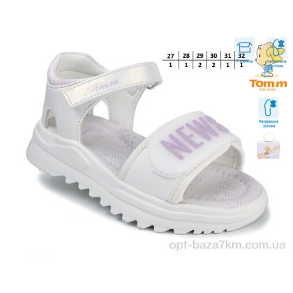 Босоножки детские "TOM.M" 11615K, (р.р. 27-32), Китай, от 8 шт.