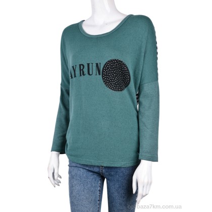 Батник женский "Obuvok" B0101-3 green (10803), (р.р. One size), Китай, от 4 шт. Батник женский "Obuvok" B0101-3 green (10803), (р.р. One size), Китай, от 4 шт.