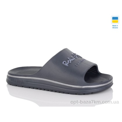 Шльопанці чоловічі "Lot Shoes" 520-018 сірий, (р.р. 41-44), Україна, від 8 шт.