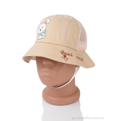 Панама дитяча "Королева" 14-01 beige, (р.р. 52-54), Китай, від 5 шт. Панама дитяча "Королева" 14-01 beige, (р.р. 52-54), Китай, від 5 шт.